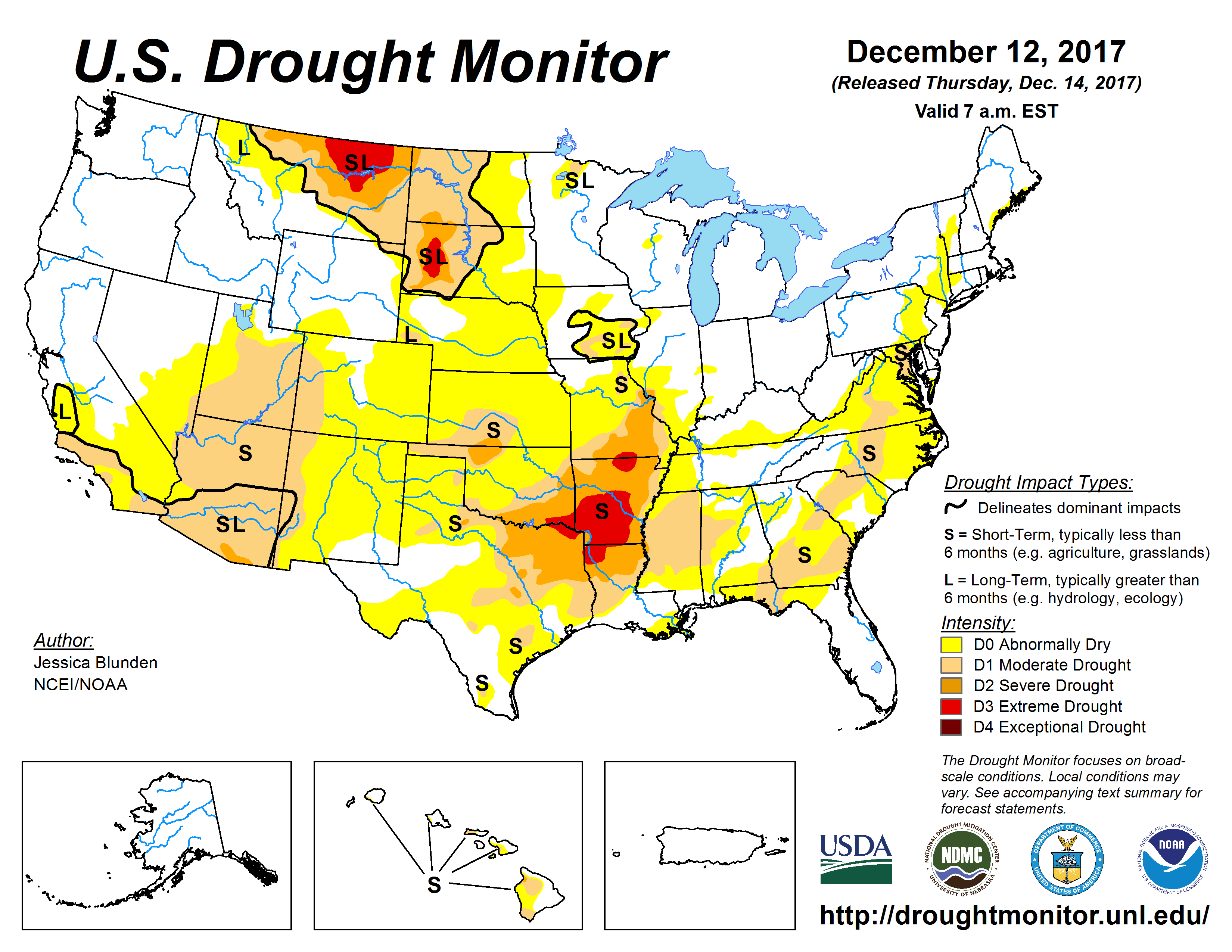 What Do Farmers Need to Know About Climate Change? United States Drought Monitor